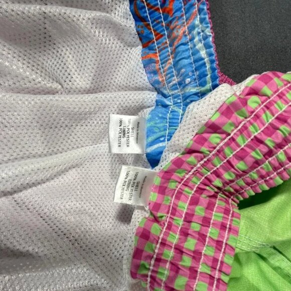 Men's Bundle of 2 Green/Pink Shorts Size XL Micheal's Swim Trunks - Picture 8 of 9